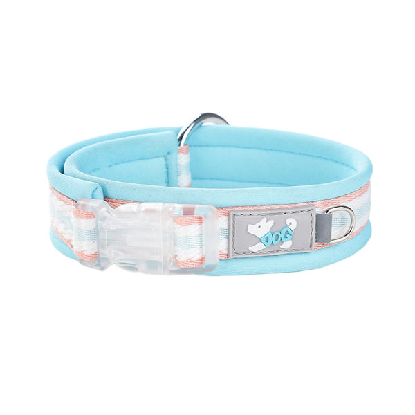 New Space Cotton Breathable Dog Collar