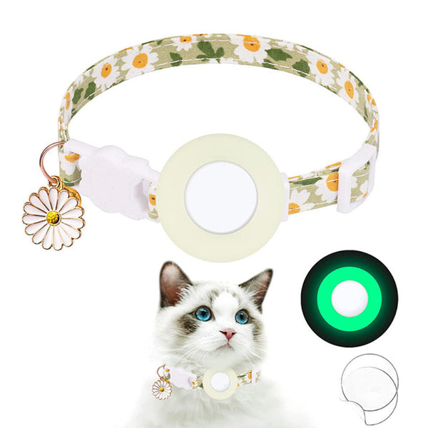 Daisy Kitten Collar with Air tag Protective Shell