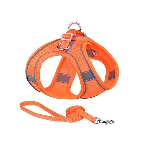 Summer Mesh No Pull Dog Harness and Leash