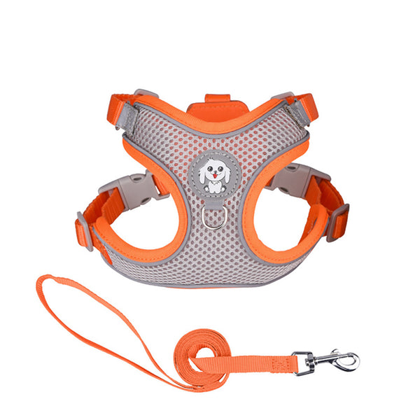 Summer Mesh  Explosion-proof Flush Pet Harness