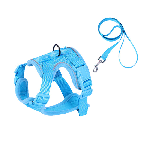 Mesh Breathable Dog Harness and Leash