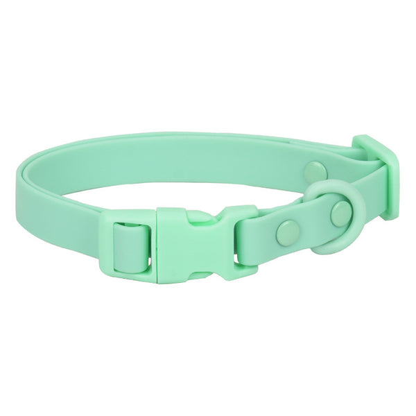 Macaron PVC Waterproof Dog Collar