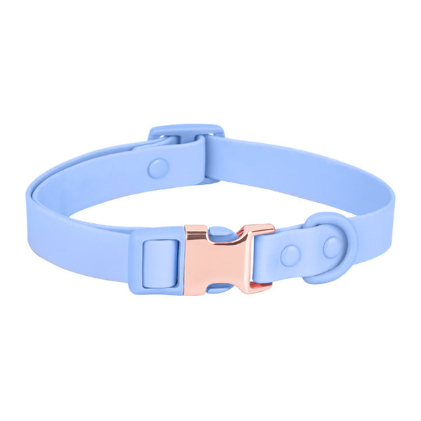 Macaron PVC Silicone Waterproof Dog Collar