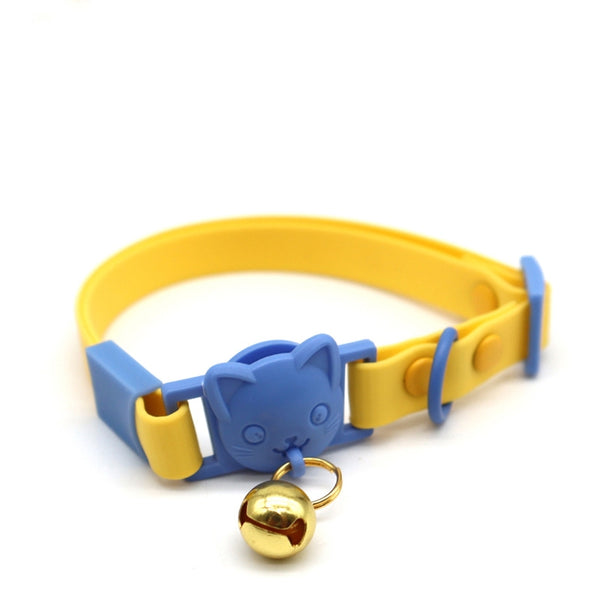 Waterproof Silicone PVC Cat Collar With Bell