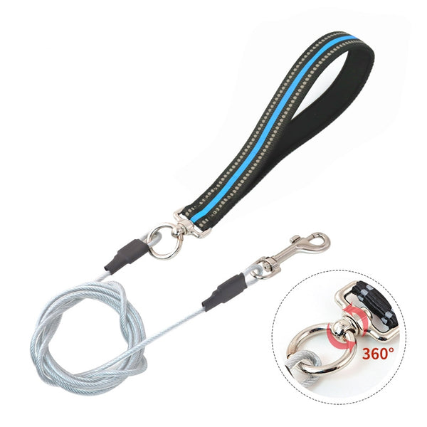 1.8m Wire Rope P Chain Dog Leash