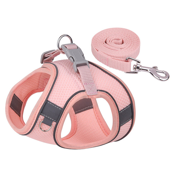 Breathable Dog Harness  Wrapping Pet Chest Strap